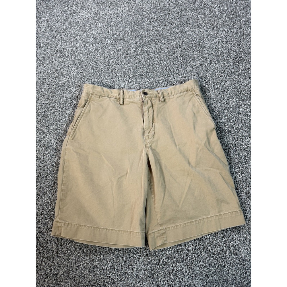 Polo Ralph Lauren Stretch Classic Fit Chino Shorts Men's Size 33 Beige Preppy